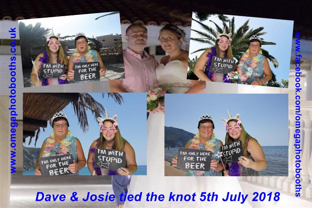 Josie & Dave's wedding  | View more photos from the event at gallery.omegaphotobooths.co.uk/u/Omega-Photobooths/Josie-Daves-wedding